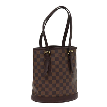 LOUIS VUITTON Damier Ebene Marais Shoulder Bag N42240 LV Auth am6328