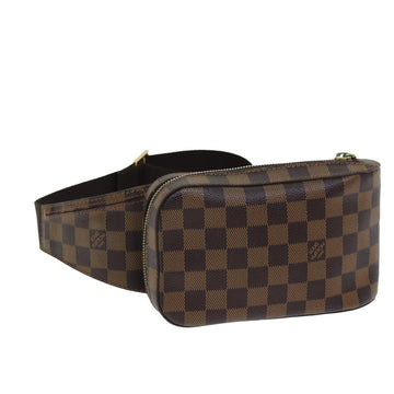 LOUIS VUITTON Damier Ebene Geronimos Shoulder Bag N51994 LV Auth am6396