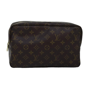 LOUIS VUITTON Monogram Trousse Toilette 28 Clutch Bag M47522 LV Auth am6398