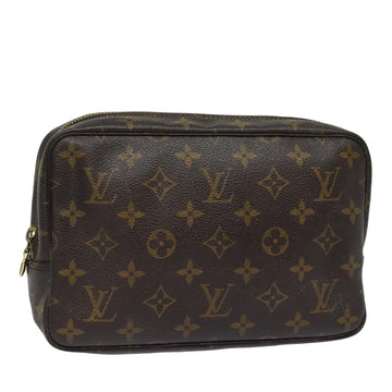 LOUIS VUITTON Monogram Trousse Toilette 23 Clutch Bag M47524 LV Auth am6427