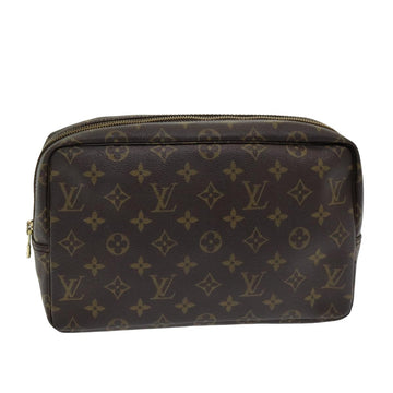 LOUIS VUITTON Monogram Trousse Toilette 28 Clutch Bag M47522 LV Auth am6519