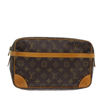 LOUIS VUITTON Monogram Compiegne 28 Clutch Bag M51845 LV Auth am6523