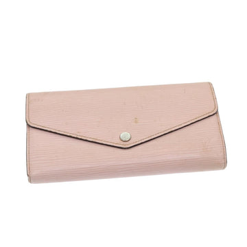 LOUIS VUITTON Epi Portefeiulle Sarah Wallet Rose claire M61394 LV Auth am6575