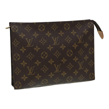 LOUIS VUITTON Monogram Poche Toilette 26 Pouch M47542 LV Auth am6578