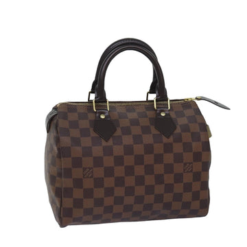 LOUIS VUITTON Damier Ebene Speedy 25 Hand Bag N41532 LV Auth am6597A