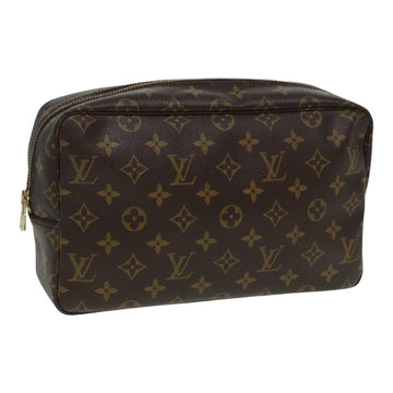 LOUIS VUITTON Monogram Trousse Toilette 28 Clutch Bag M47522 LV Auth am6631