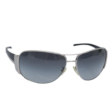 PRADA Sunglasses Black White Auth am6642