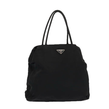 PRADA Hand Bag Nylon Black Auth am6668