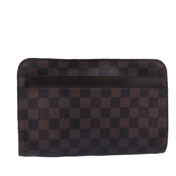 LOUIS VUITTON Damier Ebene Saint Louis Clutch Bag N51993 LV Auth am6670