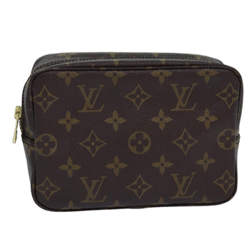 LOUIS VUITTON Monogram Trousse Toilette 18 Pouch M47526 LV Auth am6722