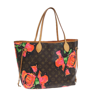 LOUIS VUITTON Monogram Rose Neverfull MM Tote Bag M48613 LV Auth am6755