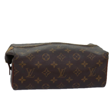 LOUIS VUITTON Monogram Trousse Patte Pression Cosmetic Pouch M47636 Auth ar11836