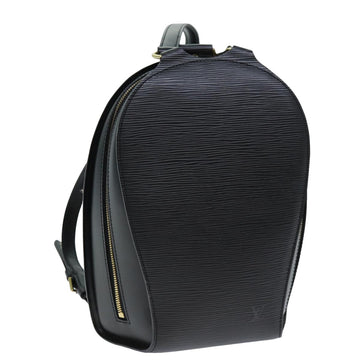 LOUIS VUITTON Epi Mabillon Backpack Black M52232 LV Auth ar11941B