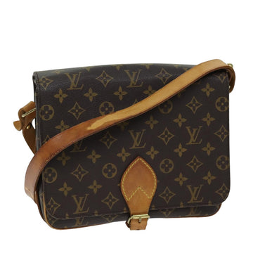 LOUIS VUITTON Monogram Cartouchiere GM Shoulder Bag M51252 LV Auth ar11943B