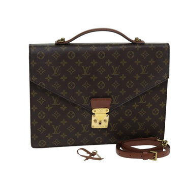 LOUIS VUITTON Monogram Porte Documents Bandouliere Bag M53338 LV Auth ar11944B