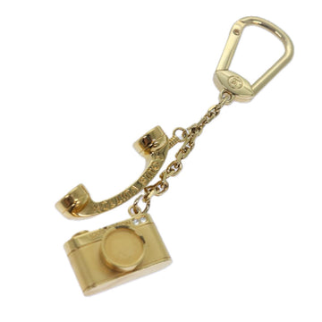 LOUIS VUITTON Porte Cles Hollywood Charm Gold M65382 LV Auth ar11968