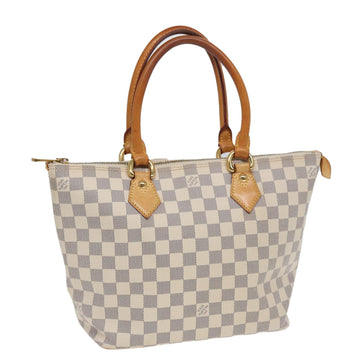 LOUIS VUITTON Damier Azur Saleya PM Tote Bag N51186 LV Auth ar12052