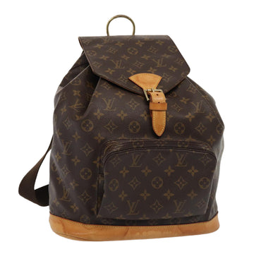 LOUIS VUITTON Monogram Montsouris GM Backpack M51135 LV Auth ar12104