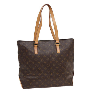 LOUIS VUITTON Monogram Cabas Mezzo Tote Bag M51151 LV Auth ar12138