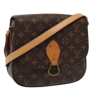 LOUIS VUITTON Monogram Saint Cloud GM Shoulder Bag M51242 LV Auth ar12153