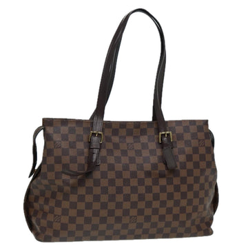 LOUIS VUITTON Damier Ebene Chelsea Tote Bag N51119 LV Auth ar12195