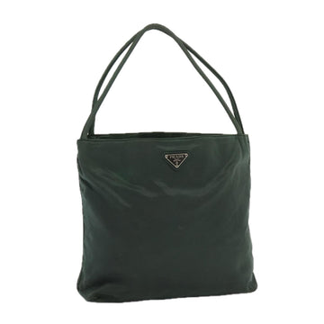 PRADA Tote Bag Nylon Khaki Auth ar12208