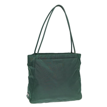 PRADA Tote Bag Nylon Green Auth ar12263