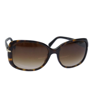 PRADA Sunglasses plastic Brown Auth ar12353