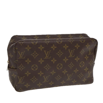 LOUIS VUITTON Monogram Trousse Toilette 28 Clutch Bag M47522 LV Auth ar12380