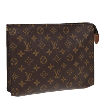 LOUIS VUITTON Monogram Poche Toilette 26 Pouch M47542 LV Auth ar12399