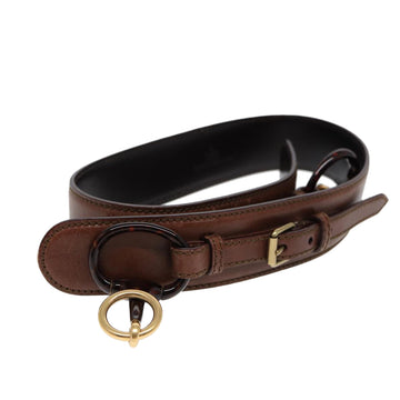 GUCCI Horsebit Belt Leather 30.3