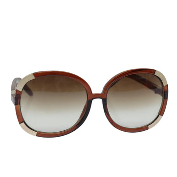 Chloe Sunglasses plastic Brown Auth ar12442