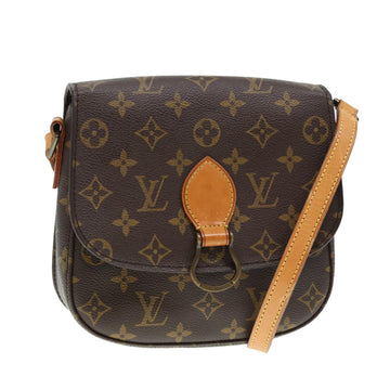 LOUIS VUITTON Monogram Saint Cloud MM Shoulder Bag M51243 LV Auth ar12473