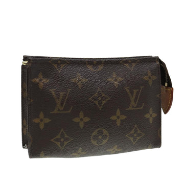 LOUIS VUITTON Monogram Poche Toilette 15 Pouch M47546 LV Auth ar12482