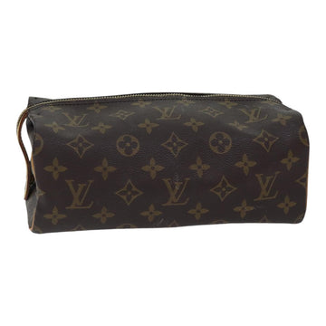 LOUIS VUITTON Monogram Trousse Patte Pression Cosmetic Pouch M47636 Auth ar12515