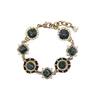 Stone Embellished Baroque Bracelet
