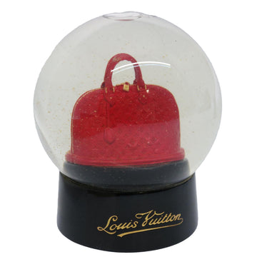 LOUIS VUITTON Snow Globe Clear LV Auth bs10349