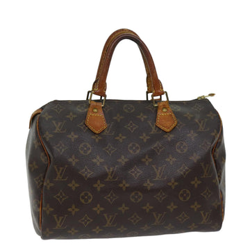 LOUIS VUITTON Monogram Speedy 30 Hand Bag M41526 LV Auth bs13548