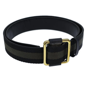 GUCCI Belt Canvas Leather 41.3