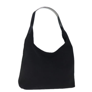 GUCCI Shoulder Bag Canvas Black 001 3297 Auth bs14022