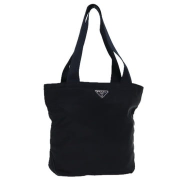 PRADA Tote Bag Nylon Black Auth bs14046