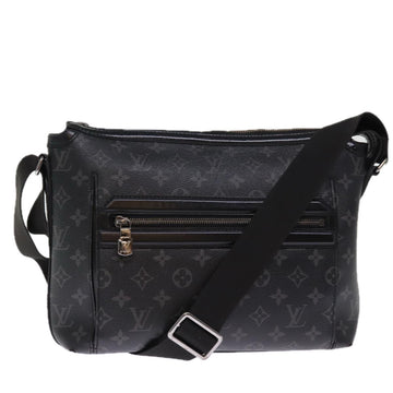 LOUIS VUITTON Monogram Eclipse Odyssey Messenger MM Bag M44224 LV Auth bs14669