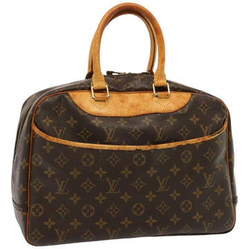 LOUIS VUITTON Monogram Deauville Hand Bag M47270 LV Auth bs14744