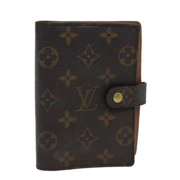 LOUIS VUITTON Monogram Agenda PM Day Planner Cover R20005 LV Auth bs14893