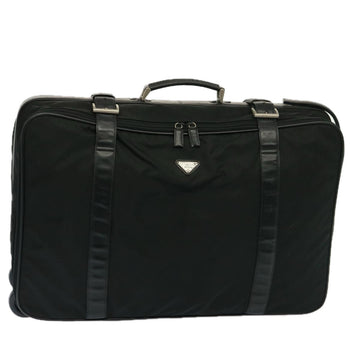 PRADA Travel Case Nylon Black Auth bs14964