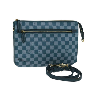 LOUIS VUITTON Damier Color Module Clutch Bag 2way Cyan N41310 LV Auth bs15041