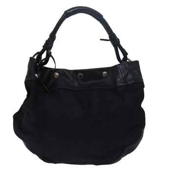 PRADA Hand Bag Nylon Black Auth bs15042