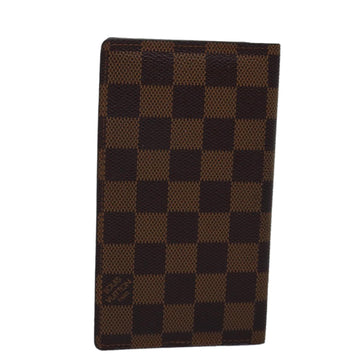 LOUIS VUITTON Damier Ebene Agenda Poche Note cover R20703 LV Auth bs15140