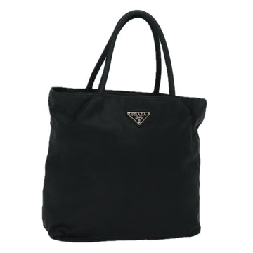 PRADA Hand Bag Nylon Black Auth bs15331