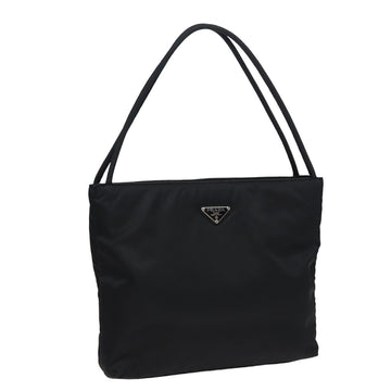 PRADA Shoulder Bag Nylon Black Auth bs15409